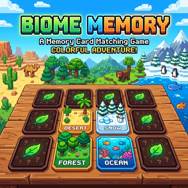 Biome Memory — minecraft memory game