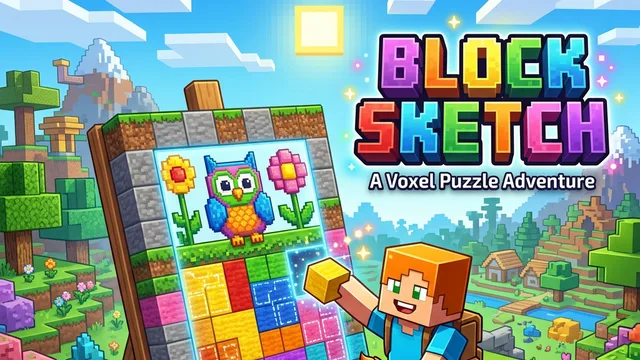 Block Sketch — minecraft drawing game