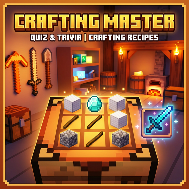 Crafting Master — minecraft crafting quiz