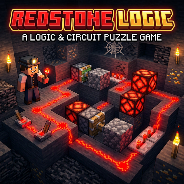 Redstone Logic — minecraft redstone puzzle