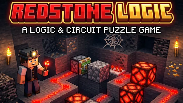 Redstone Logic — minecraft redstone puzzle