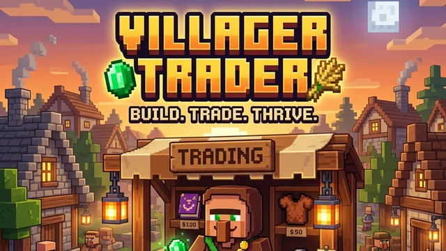 Villager Trader — minecraft trading game